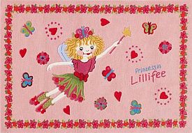 Ковер из Германии детский ручной работы Prinzessin Lillifee 2168-01