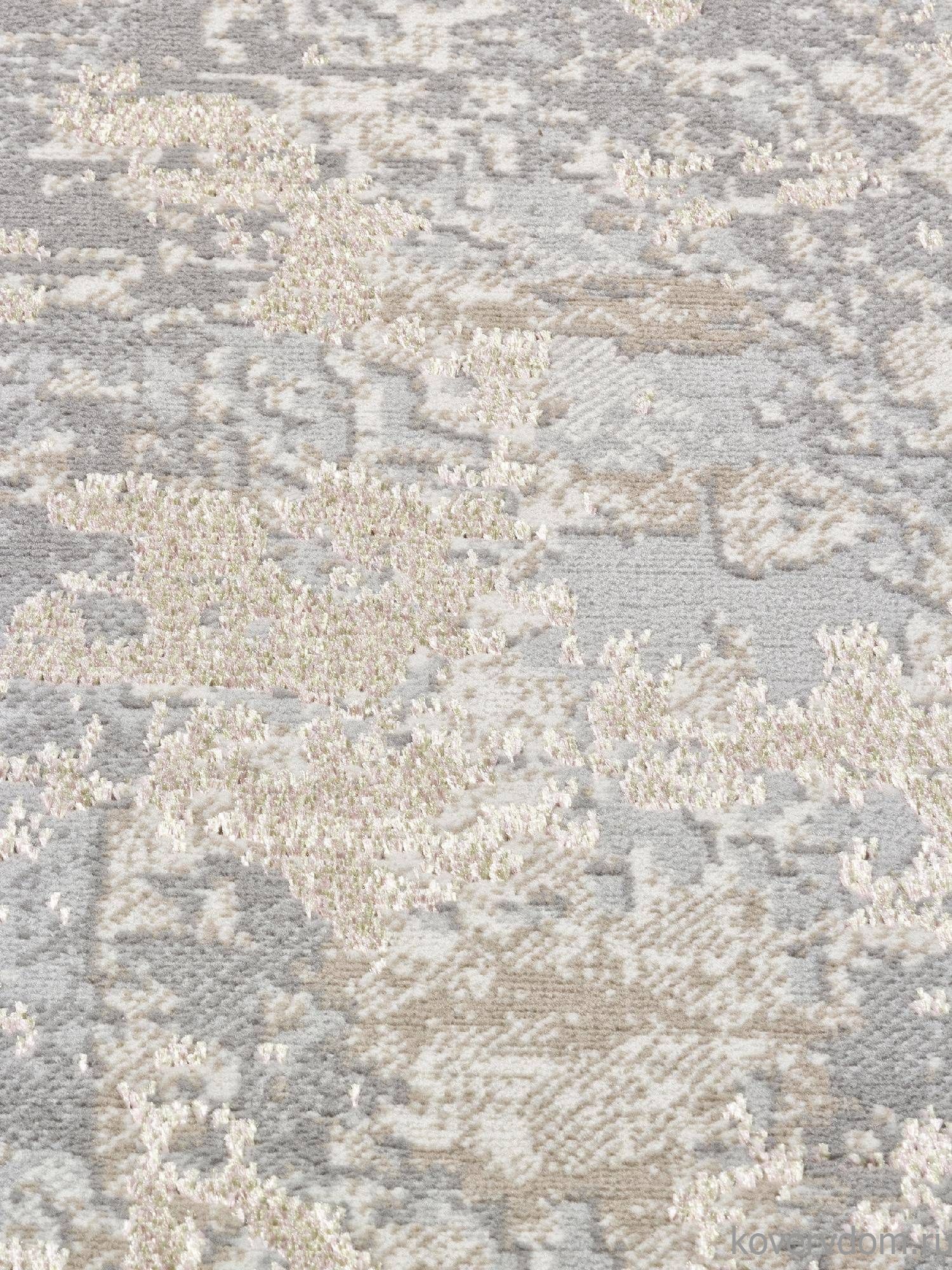 Ковер LIMAN-A F165 CREAM-PINK Овал