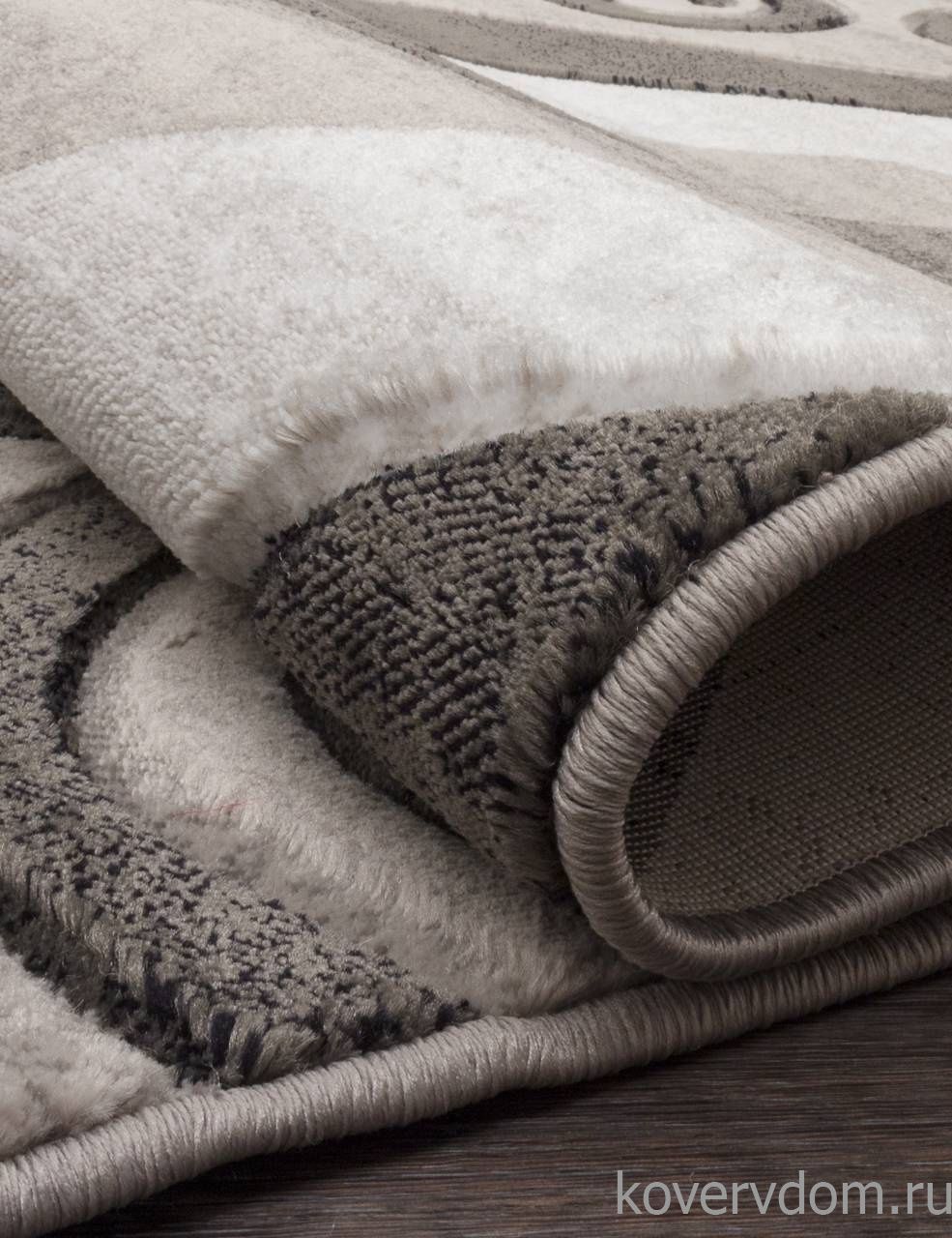 Ковер MEGA CARVING D297 GRAY