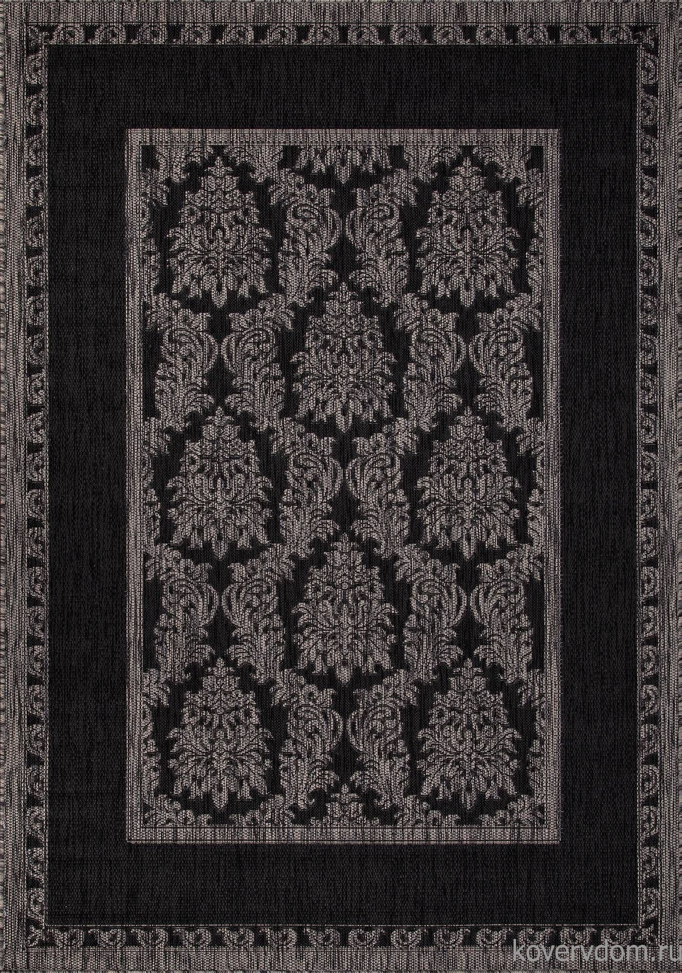 Ковер циновка VEGAS S001 BLACK Ковер циновка VEGAS S001 BLACK