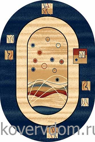 Ковер DA VINCI 5409 NAVY Овал