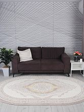 Овальный ковер NENSI GL193A BROWN / BROWN Овал