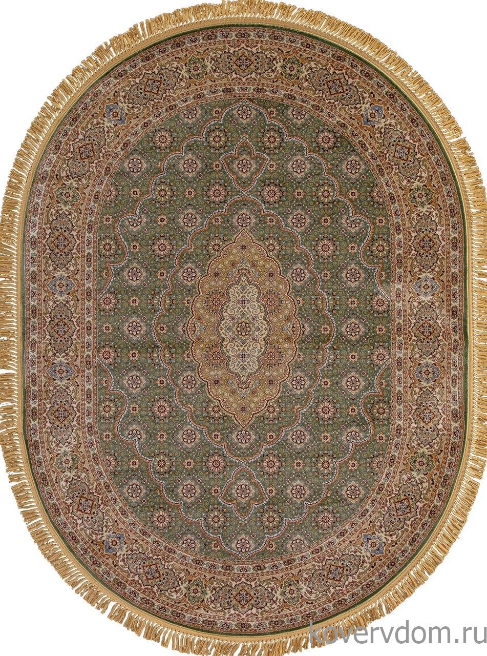 Ковер BUHARA D159 GREEN Овал