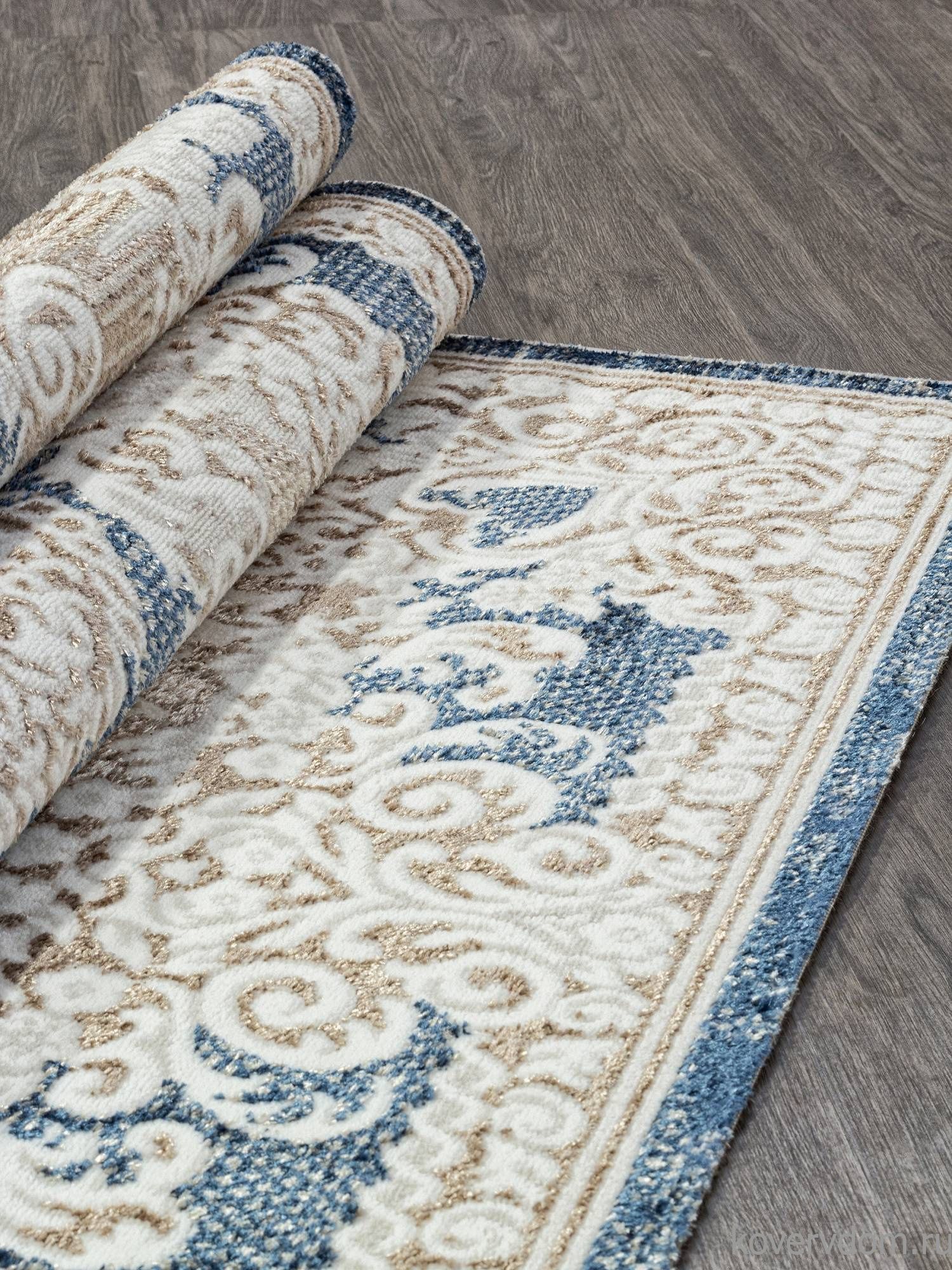 Ковер ANTEP O1701 630 CREAM / BLUE