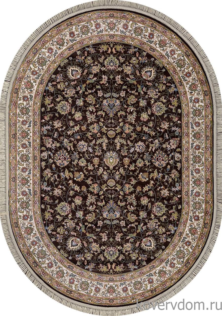 Ковер ARAVIA 5471 BROWN-CREAM Овал Ковер ARAVIA 5471 BROWN-CREAM Овал