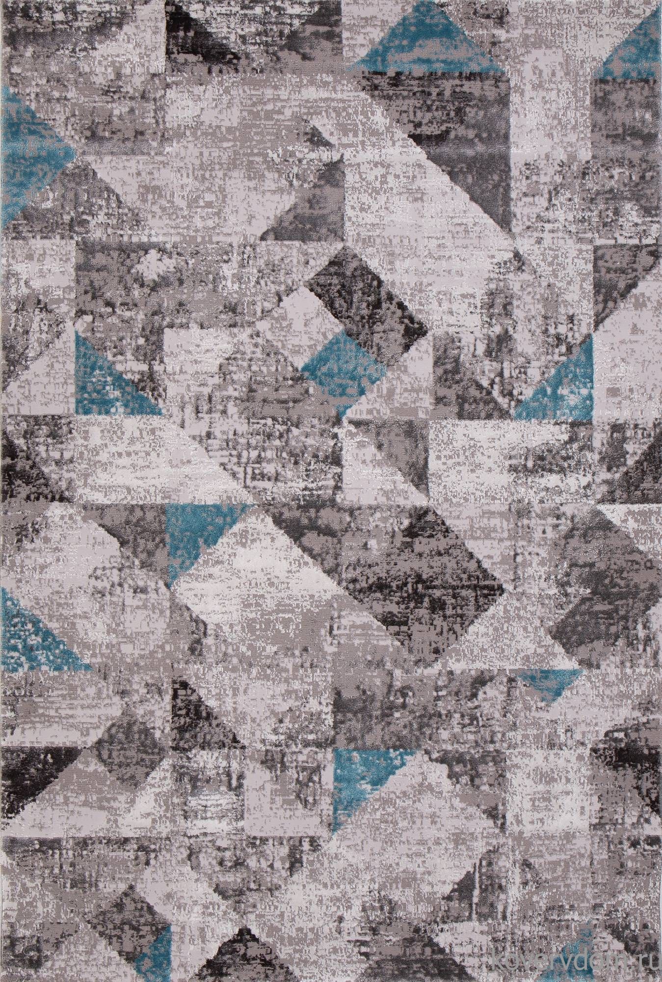 Ковер TEMPO 01459A C.POLY GREY / L.BLUE Ковер TEMPO 01459A C.POLY GREY / L.BLUE