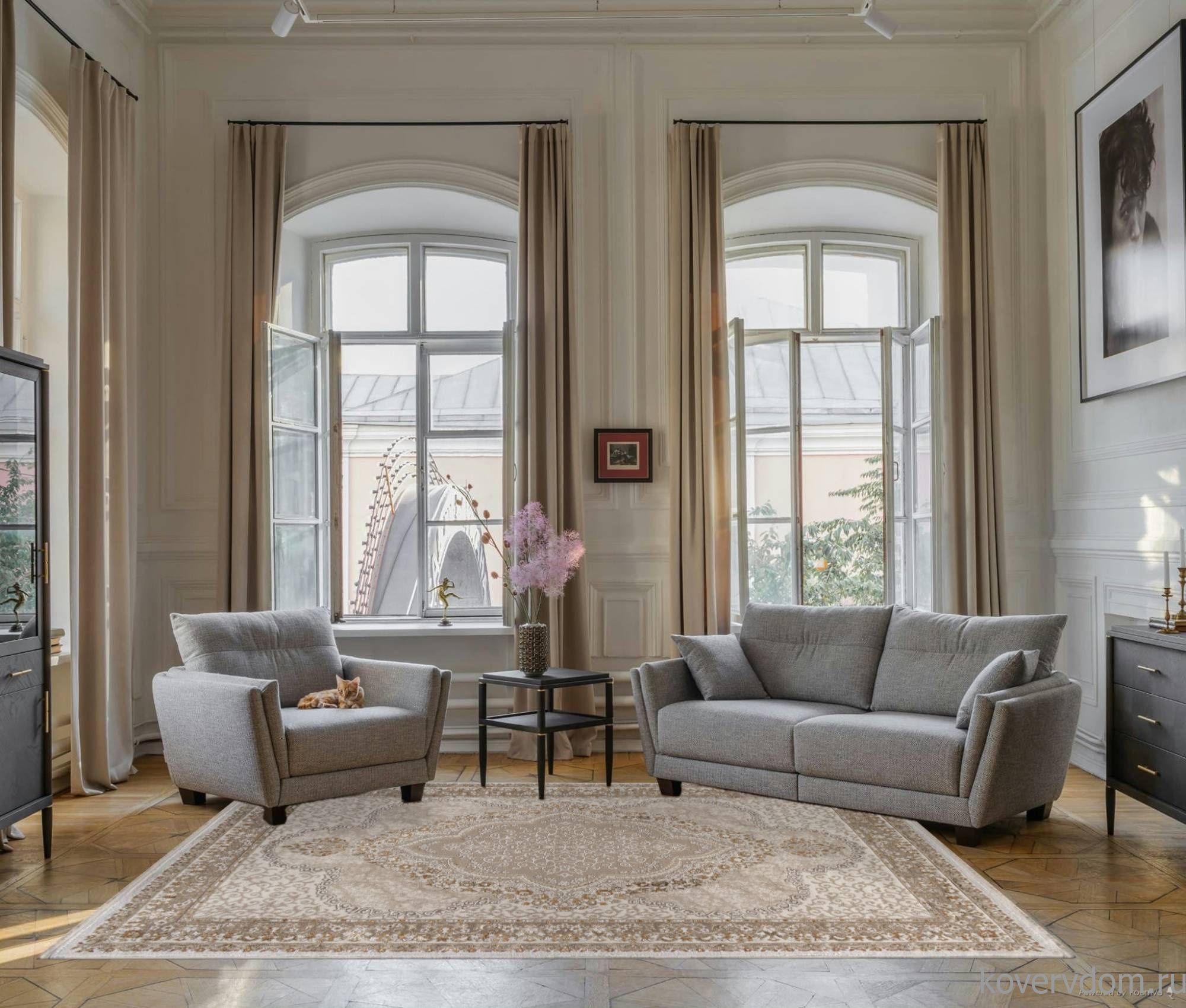 Ковер MOSSO 27226A BEIGE / BEIGE Ковер MOSSO 27226A BEIGE / BEIGE