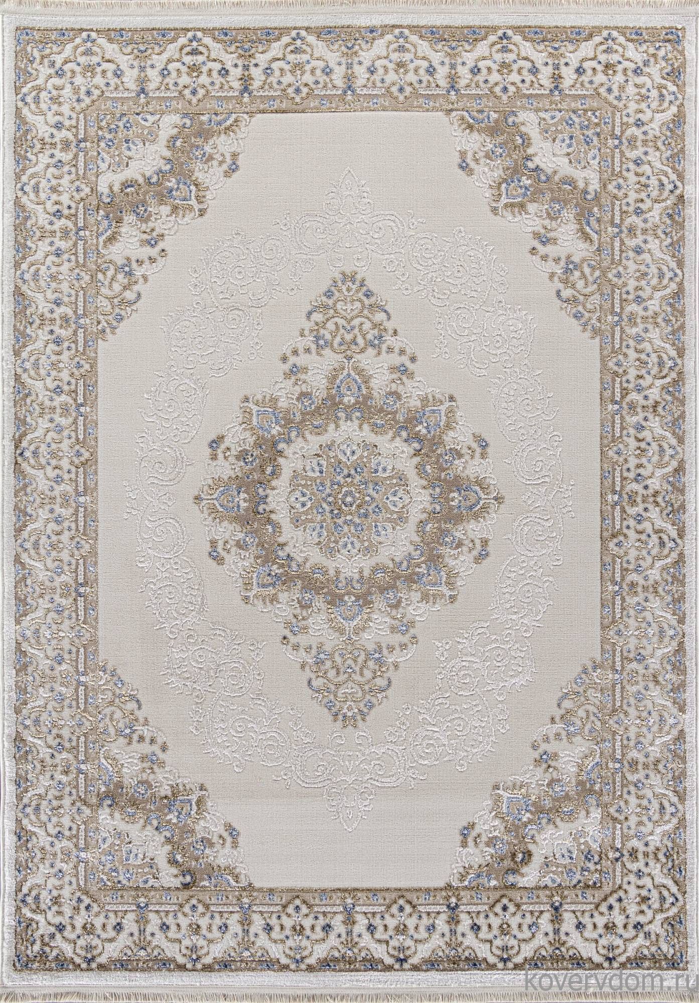 Ковер MOSSO 27236A CREAM / BLUE Ковер MOSSO 27236A CREAM / BLUE