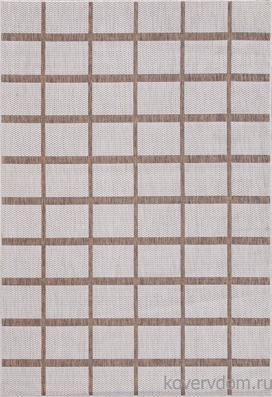Ковер циновка VEGAS S004 CREAM-BROWN