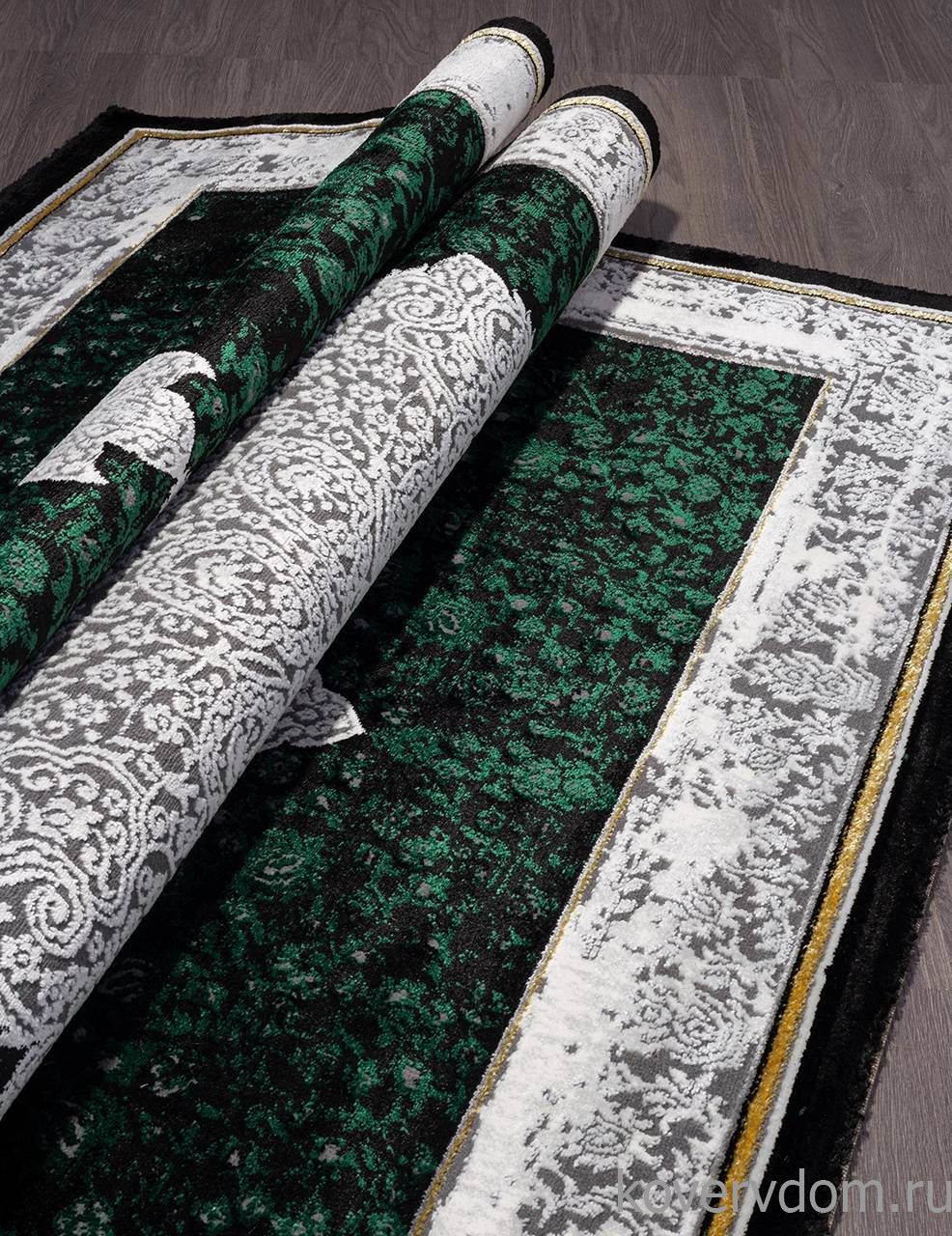 Ковер OMEGA 04482Y GREEN / GREEN