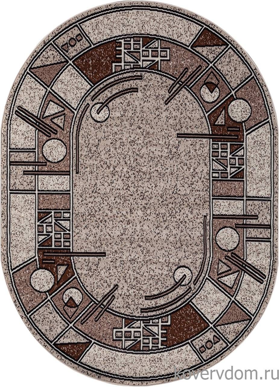 Ковер GAVANA ALBINA 3 BEIGE Овал Ковер GAVANA ALBINA 3 BEIGE Овал
