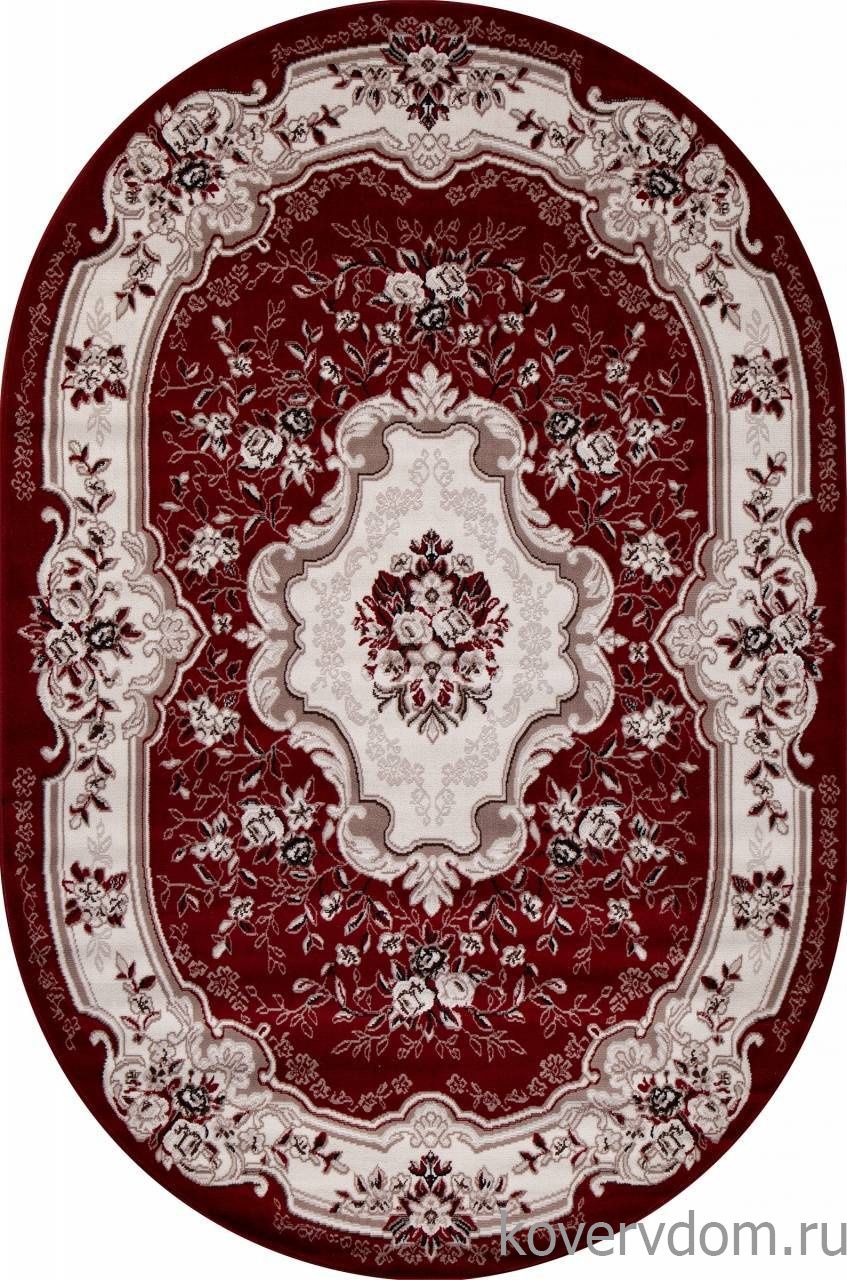 Ковер GAVANA D017 RED Овал Ковер GAVANA D017 RED Овал