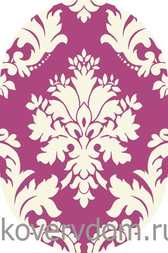 Ковер SUNRISE V834 PINK-CREAM Овал