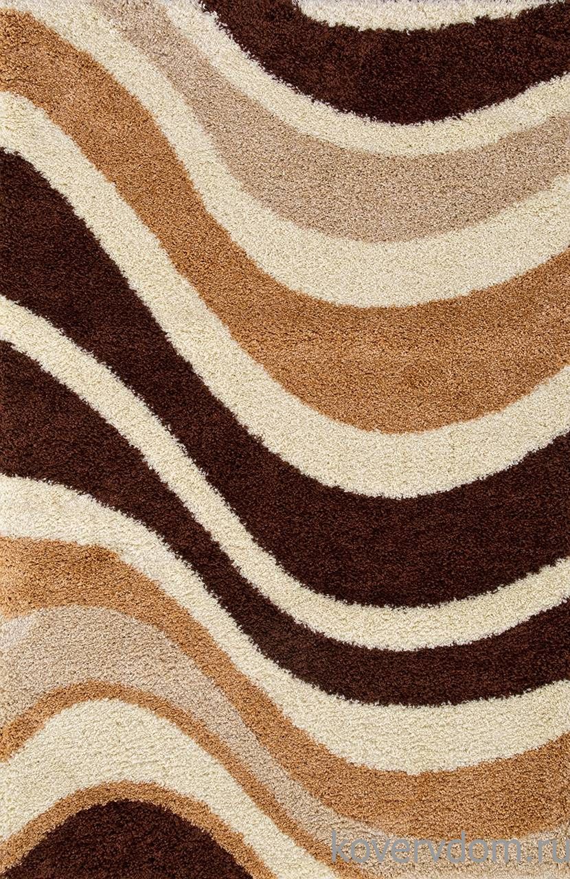 Ковер SHAGGY ULTRA S607 BEIGE-BROWN