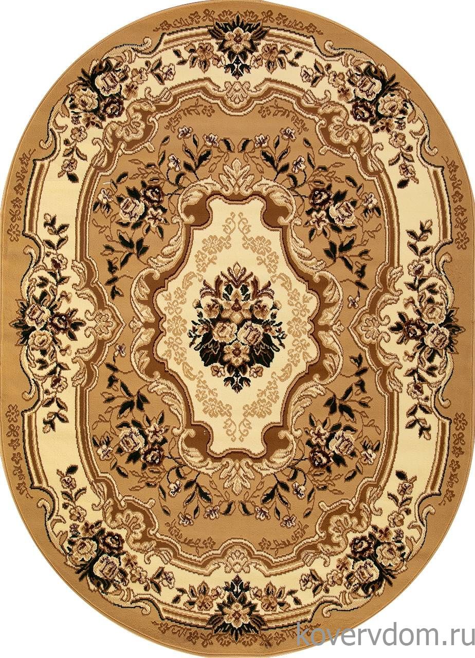 Ковер LAGUNA D017 BEIGE Овал Ковер LAGUNA D017 BEIGE Овал