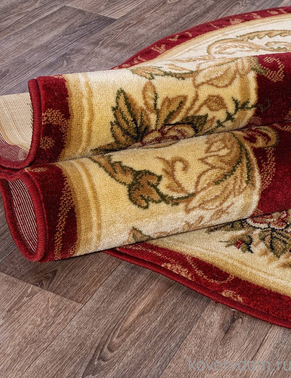 Ковер OLYMPOS D467 RED Овал