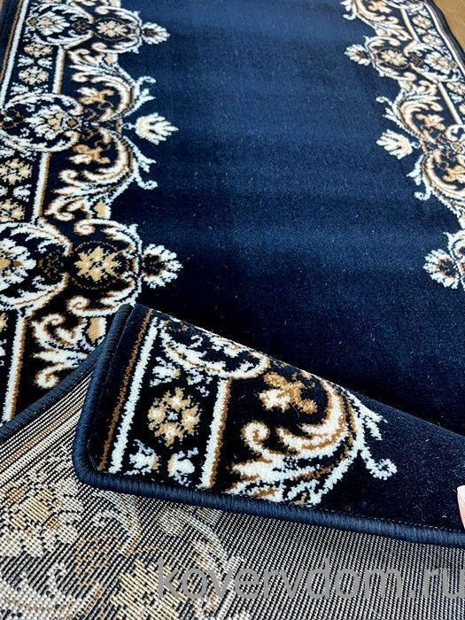 Ковровая дорожка Кремлевская темно-синяя 40033-38