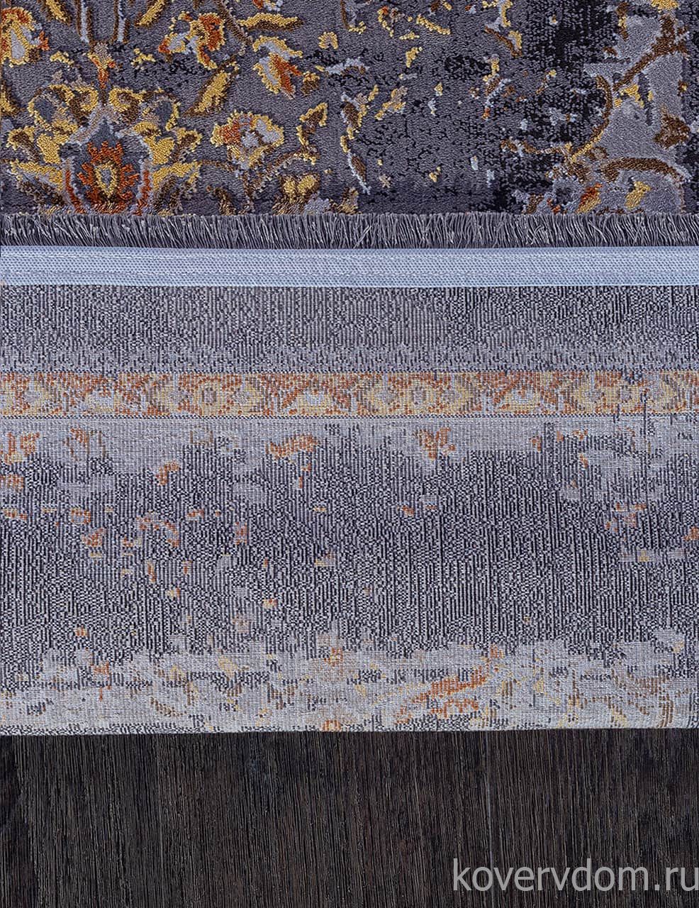 Ковер QUARES 31464 975 GREY GOLD Ковер QUARES 31464 975 GREY GOLD