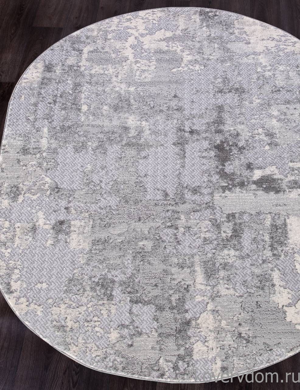 Ковер MARDAN 1253C COKEN D.GREY / K.GREY Овал
