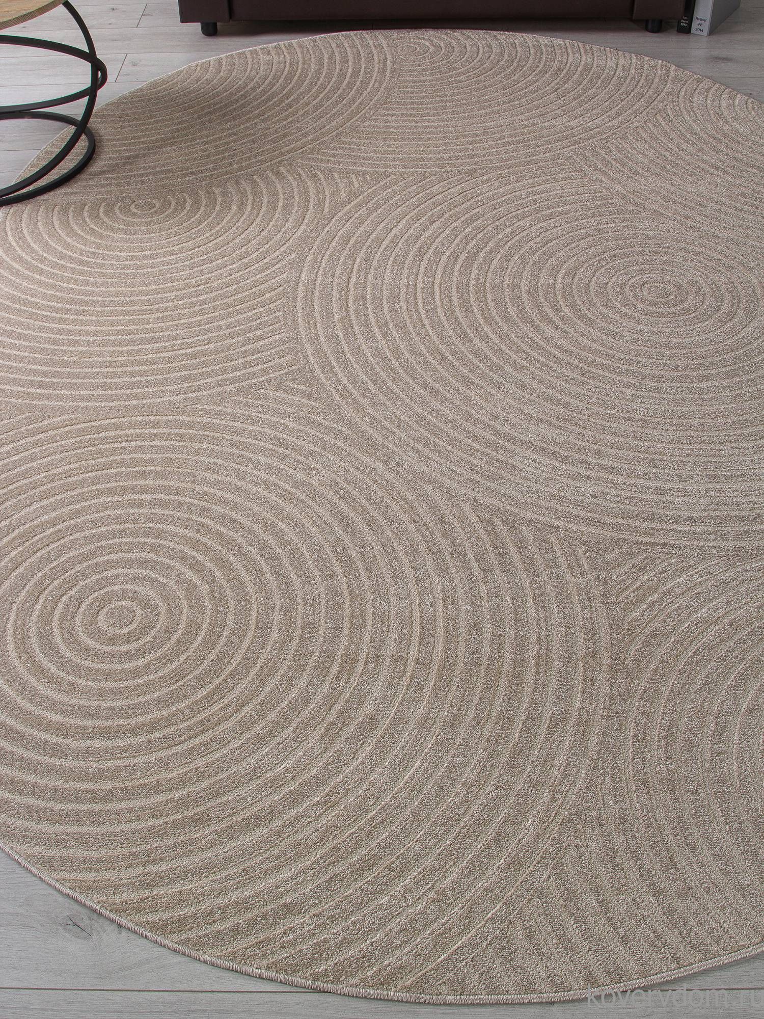 Ковер DIOS F410 LIGHT BEIGE Овал Ковер DIOS F410 LIGHT BEIGE Овал