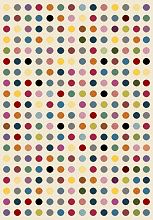 Винтажный ковер RIO C103 CREAM-BLUE