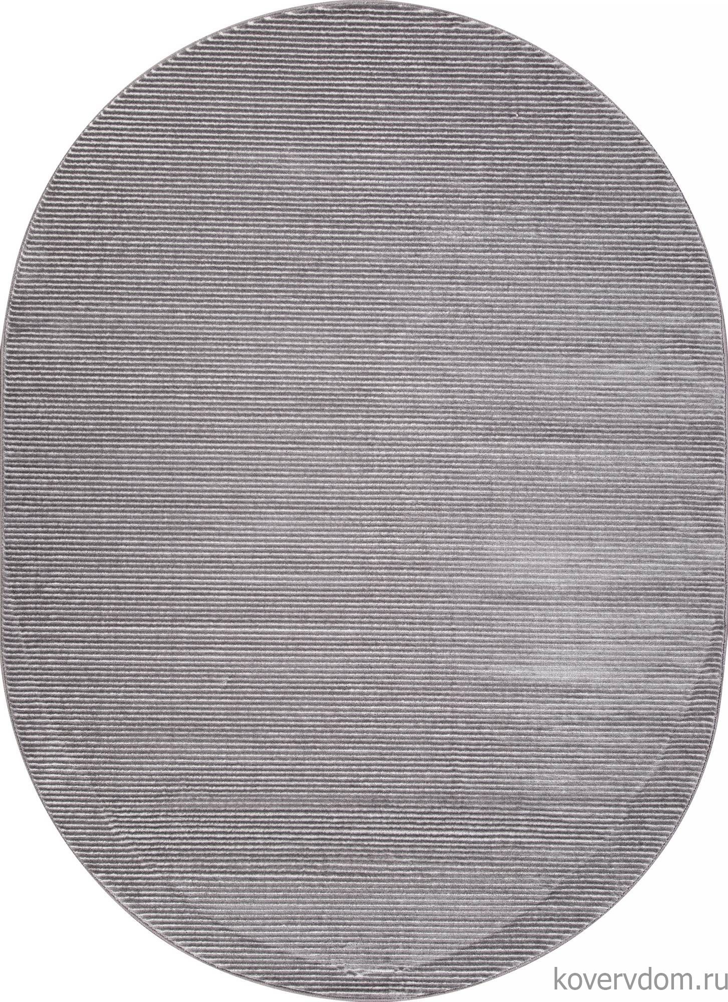 Ковер ATLANTIS D950 GRAY-CREAM Овал