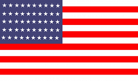 Ковер Creative Carpets - machine made флаг США flag of USA
