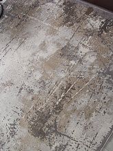 Абстрактный ковровая Дорожка GRAFF 3433 GRAY-BEIGE