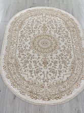 Ковер из Турции MOSSO 27239A CREAM / GOLD Овал