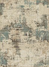 Круглый ковер DONA G230 BEIGE-BLUE